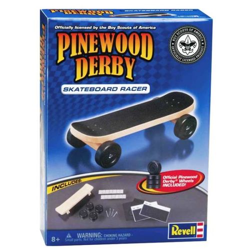 Revell Pinewood Derby Skateboard Racer