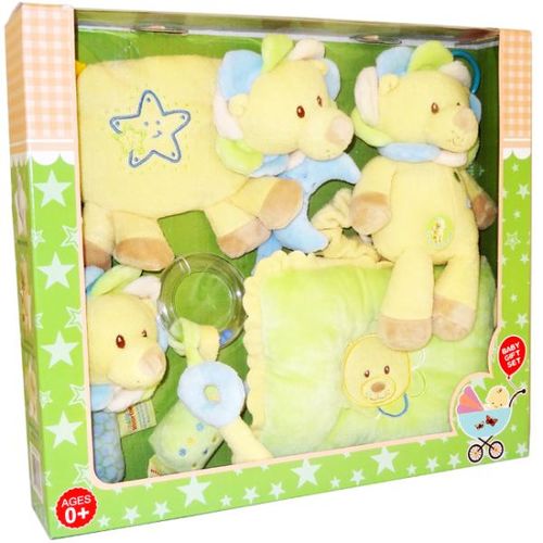 Hugfun Plush Lion Baby Gift Set