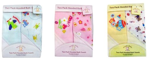 Baby Hooded Towel Set Case Pack 72