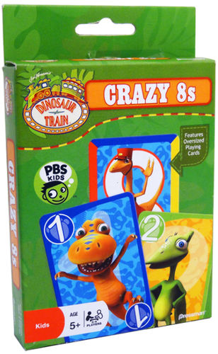 Dinosaur Train Crazy 8S Card Game