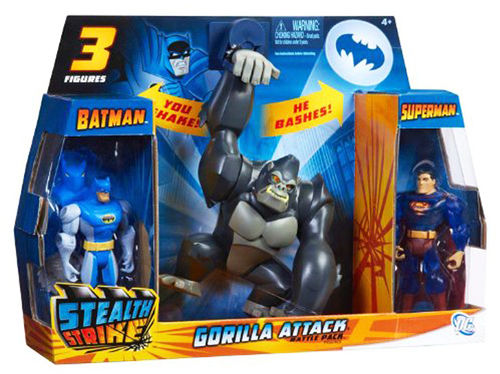Batman Stealth Strike Gorilla Attack Battle Pack