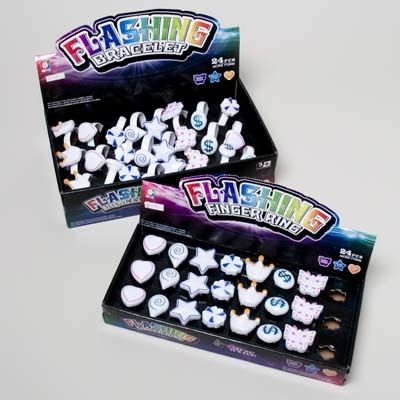 Flashing Rings and Bracelets Case Pack 96