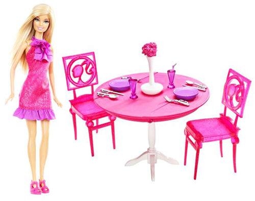 Barbie Dinner Date Night Dining Room