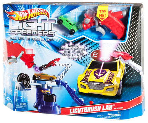 Hot Wheels Light Speeders Lightbrush Lab Play Set