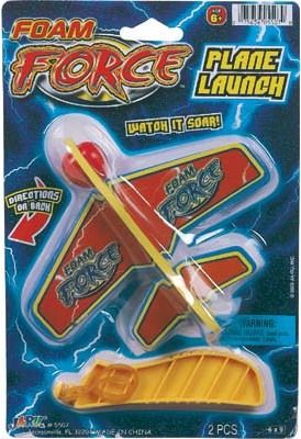 Foam Force Plane W/Launcher Case Pack 12