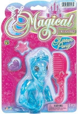 Magical Treasures Glitter Pony Case Pack 12