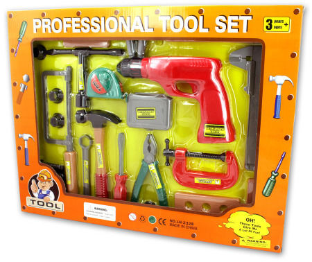 Professional Tool Play Set
