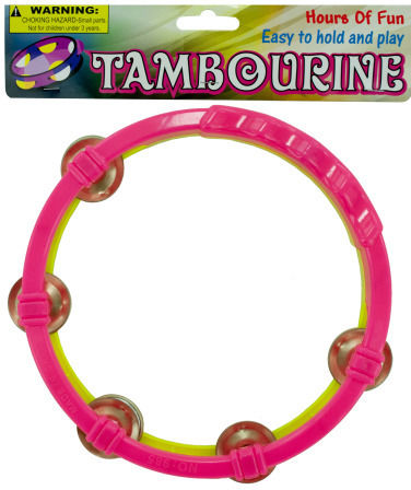 Toy Tambourine Case Pack 24