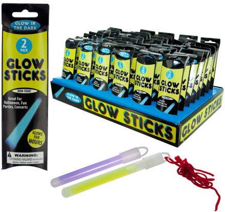 2-Pack Glow Sticks Case Pack 48