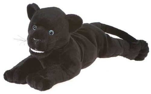 10"" Bean Bag Panther W/Picture H/Tag Case Pack 24