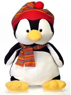 24"" Penguin W/Hat & Scarf Case Pack 3