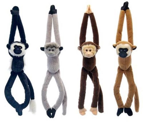16"" Long Leg Monkeys- Langur, Gibbon, Case Pack 24