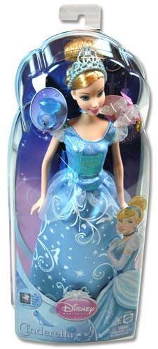 Mattel 12.75""?Disney Cinderella Princess Doll Case Pack 4