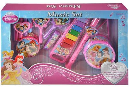 Disney Princess 20""x13.5""x2.50"" Extra Large Music Case Pack 6
