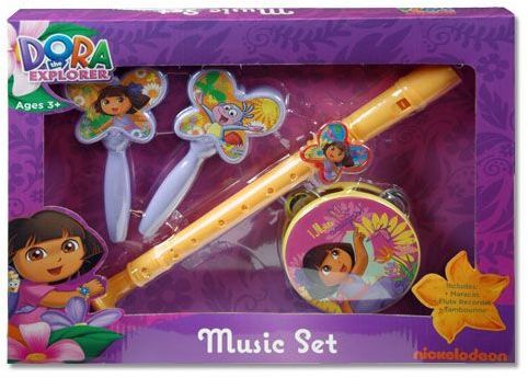 Dora The Explorer Boxed Music Instroment Set Case Pack 6