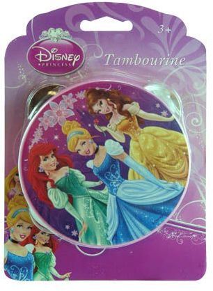 Disney Princess Toy Musical Tambourine 7x5x1"" Case Pack 24