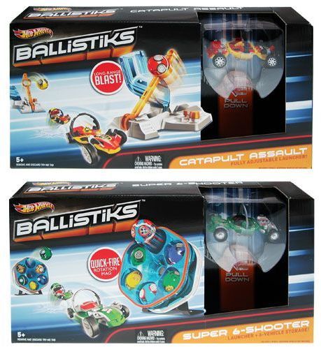 Mattel Hot Wheels 15""x7.5""x2.5""?Ballistiks Accessory 2 Case Pack 4