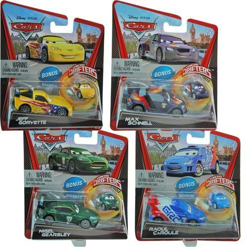 Mattel 6.5""x5.5""1.75"" Cars Diecast Promo Mini Car Case Pack 12