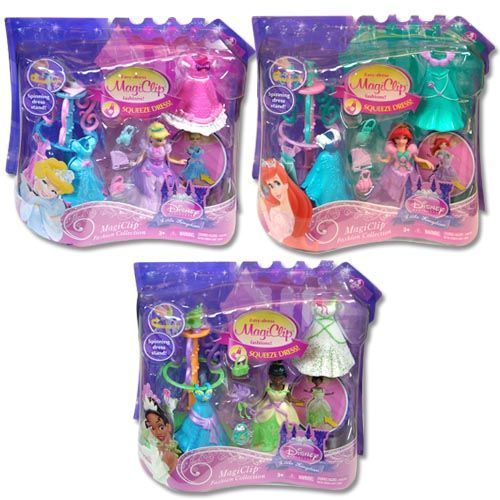 Mattel Disney Princess Favorite Doll Wardrobe Case Pack 4