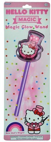 Hello Kitty 13.5""x4.5""x1""?Large Magic Glow Wand Case Pack 48