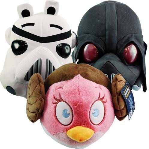 Angry Birds Star Wars 12"" Plush Wave 1 3 Styles Case Pack 4