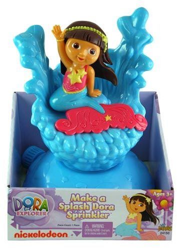 Dora Explorer 9""x7.25""x6.75"" Play Water Sprinkler Case Pack 6
