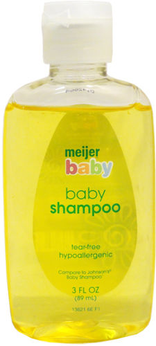 Meijer Baby Travel Size Baby Shampoo Case Pack 48