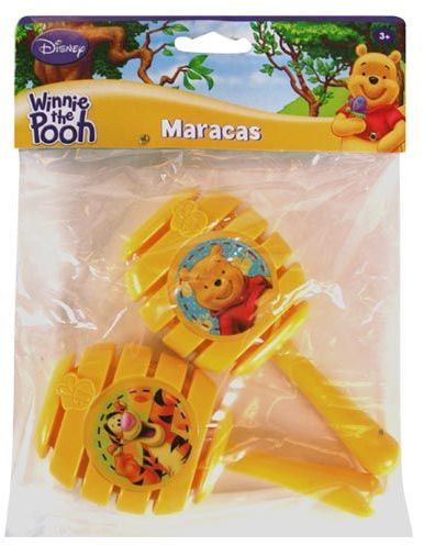 Winnie The Pooh 2Pk Maracas 10x7 Inch Case Pack 24