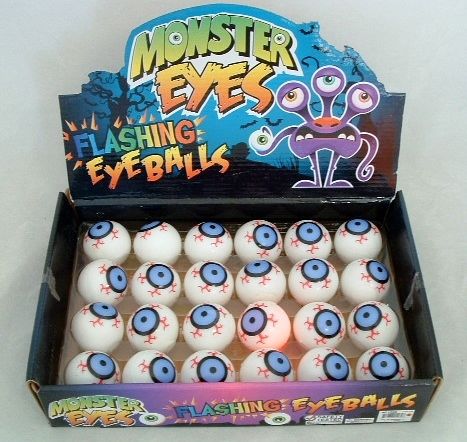 Flashing Monster Eyeballs Case Pack 144