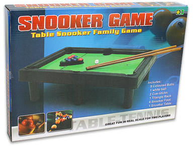Play Pool Table 20Pc Playset Snooker Game Case Pack 24