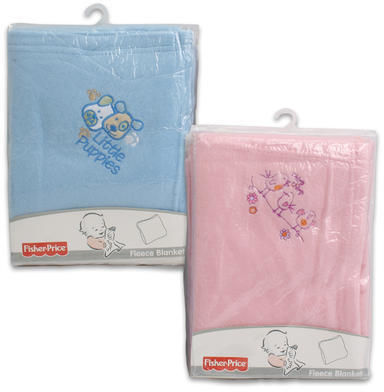Baby Blanket 30x40 Fisherprice Fleece Case Pack 36