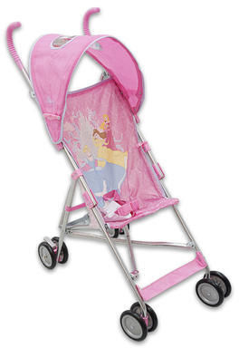 Disney Princess Pink Stroller Umbrella Case Pack 4