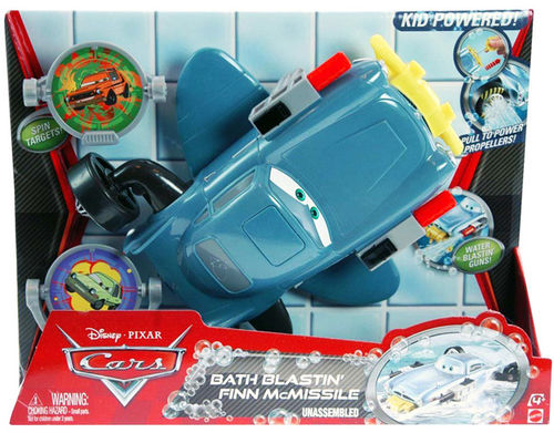 Disney Pixar Cars Bath Blastin' Finn McMissile Case Pack 2