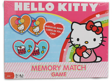 Hello Kitty 72 Cards Memory Match Game Case Pack 6