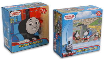 Thomas The Train 24Pc Wooden Puzzle Case Pack 6