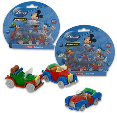 Disney Mickey 3Pc Vehicle Set Die Cast Case Pack 24