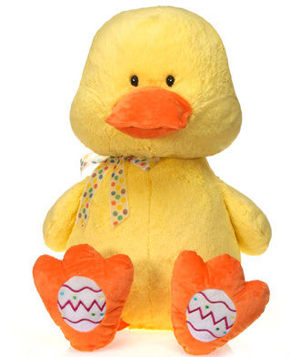 26"" Sitting Duck W/Easter Egg Trim - Case Pack 3