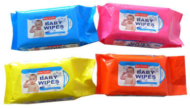 Baby Wipes, Pack of 80 Wipes Case Pack 12