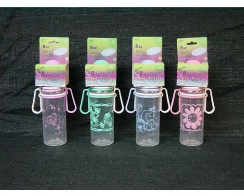 8 Oz Baby Bottle S Handle Type Baby Feeding Bottle S Handle Case Pack 36