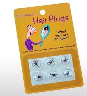 Old Geezer Hair Plugs Case Pack 48