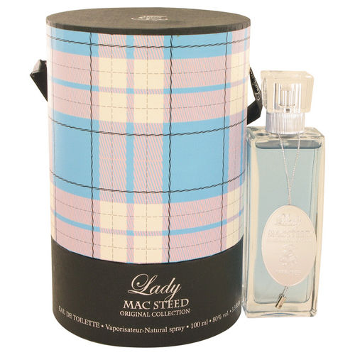 Lady Mac Steed Blue Tartan by Lady Mac Steed - Eau De Toilette Spray 3.4 oz