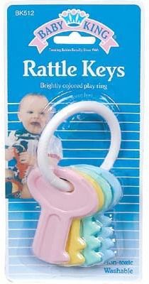 Baby Rattle Keys Case Pack 6