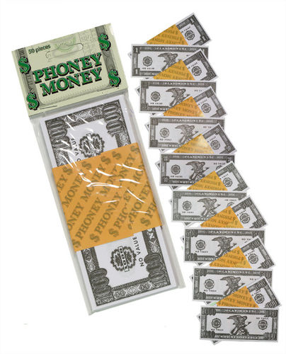 Novelty Phoney Money- $50 50/Pack Case Pack 5