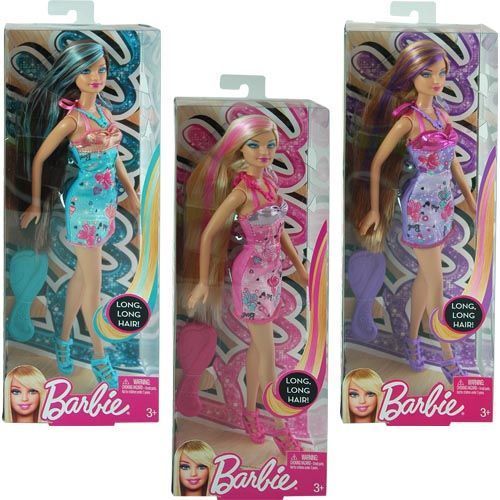 Mattel Barbie Hairtastic Opp Hair Doll Assorted Case Pack 6