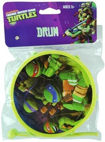 Teenage Muntant Turtle 4"" Kids Drum Case Pack 24