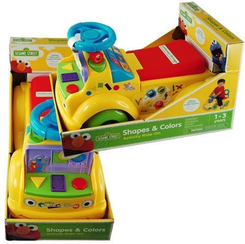 Sesame Street Shapes & Colors Ride-On Case Pack 2