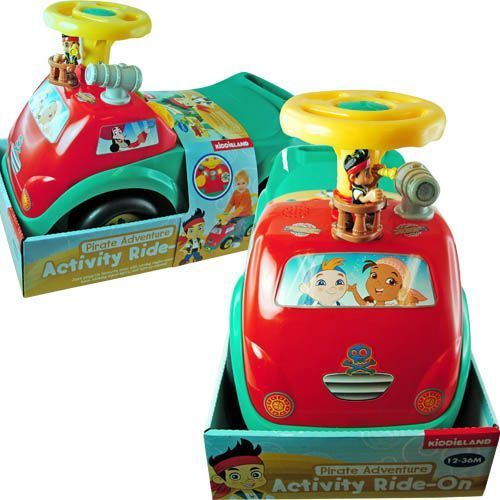Drive Along Disney?Jake And The Neverland Pirate Activity Ride On Case Pack 2