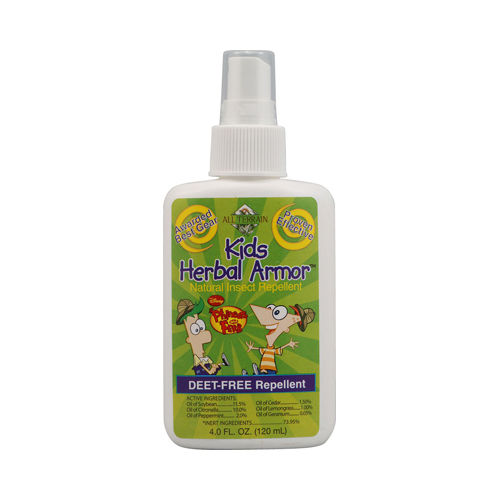 All Terrain Kids Herbal Armor Phineas and Ferb Natural Insect Repellent - 4 fl oz