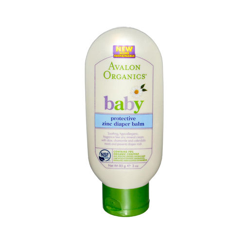 Avalon Organics Soothing Zinc Diaper Balm - 3 fl oz