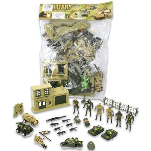 Military Force Army Set 45 Piece Case Pack 24